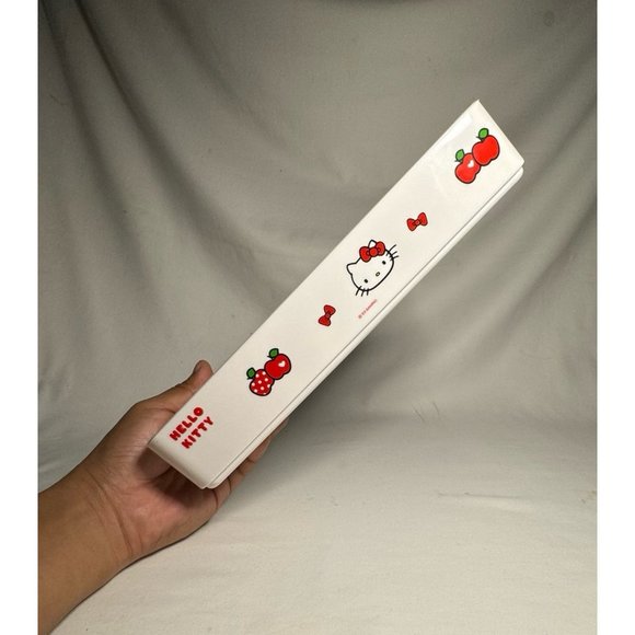 Sanrio Hello Kitty Apple Collection Large Stackable Storage Box - Picture 7 of 8